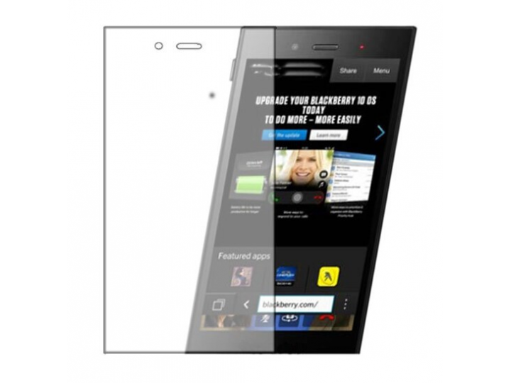 Фирменная оригинальная защитная пленка для телефона Blackberry Z3 5.0