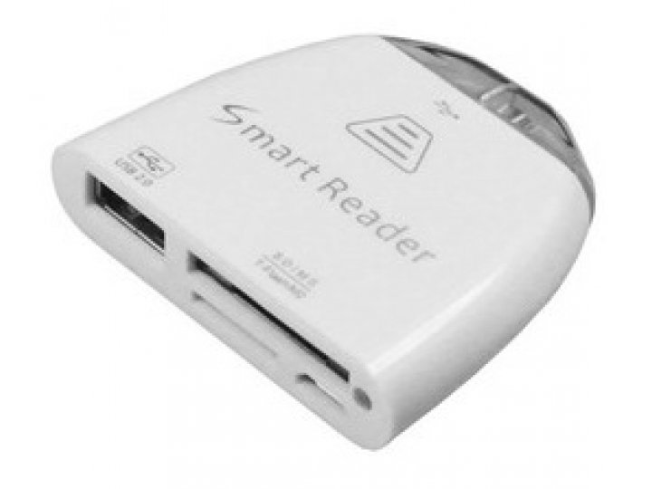 USB-переходник + карт-ридер для Samsung Google Nexus 11..