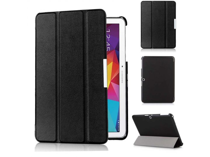 Планшетный чехол MyPads для Samsung Galaxy Tab 4 (8.0 дюйма), экокожа, черный..